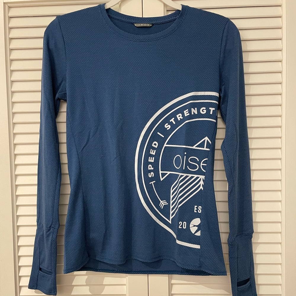 oiselle team crest long sleeve